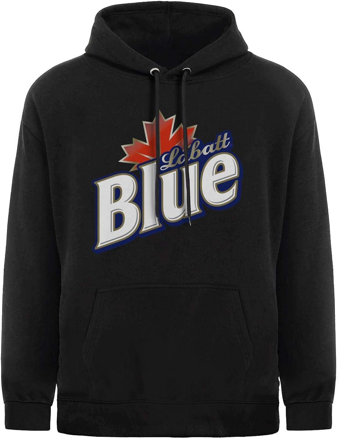 QCNEY Mens Hoodie Sweatshirt LabattBlueLogoPullover