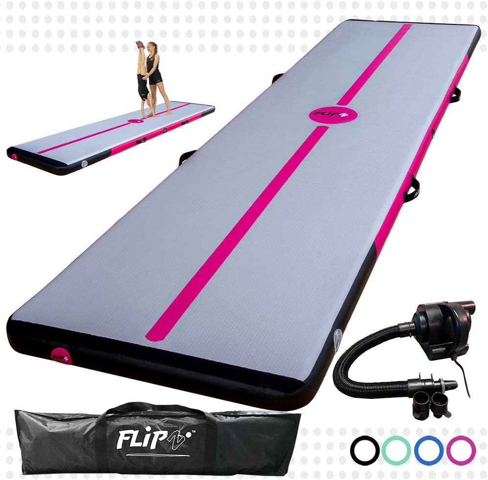 FlipZ Airtrack für Tumbling Schadstofffrei Aufblasbare Turnmatte mit