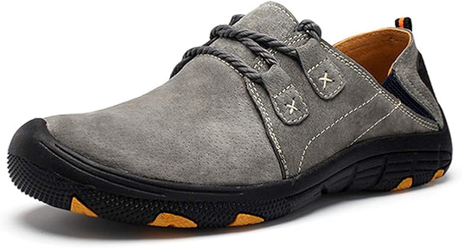 Amazon Dong ハイキングシューズ メンズ 防水 防滑 トレッキングシューズ スリッポン ラウンドトゥ 耐摩耗ソール ウォーキングシューズ キャンプ シューズ スポーツ 通気性 カジュアル スニーカー快適 歩きやすい登山靴 Dong ハイキング トレッキング シューズ