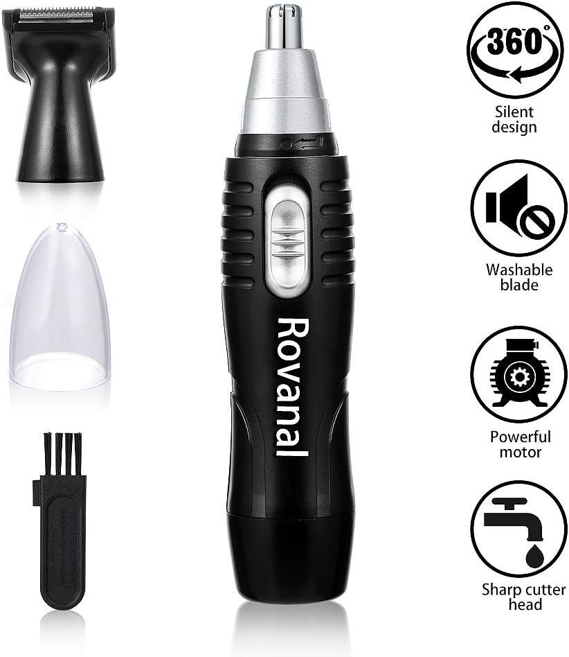 Rovanal Hair Straightener, 2019 Newest Professional 2 in 1 Hair Straightener & Curls Ceramic Flat Iron
