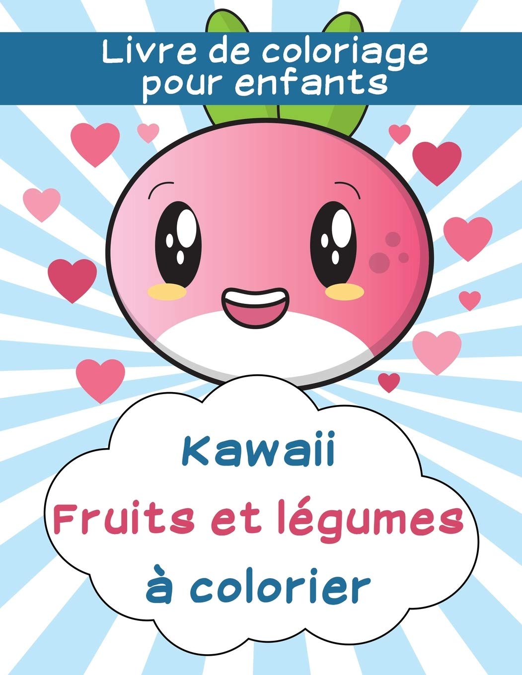 Livre De Coloriage Pour Enfants Kawaii Fruits Et Legumes A Colorier Amazon Fr Enclair La Maison Livres