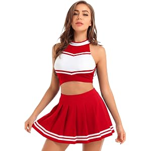 Unittype Cheerleading Skirt for Girls Field Day Spirit Week Game Day Wear Accessories Cheerleading Team Uniform Skirts
