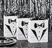 Fun Express Groomsmen Tuxedo Wedding Gift Bags (1 Dozen) Wedding Party Supplies