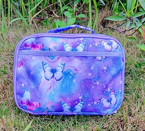 Purple Lunch Bag For Girl Amazon Kids Girls Lunch Bag Insulated