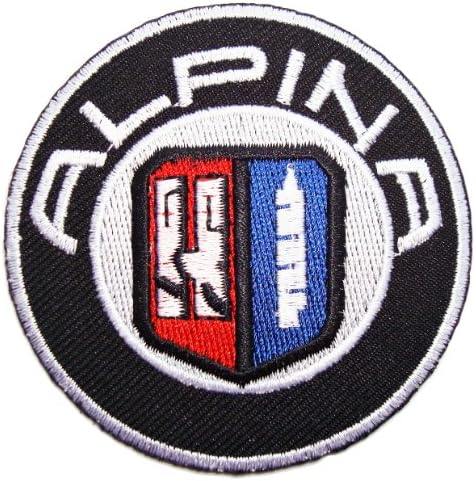 ALPINA BMW Cars Sports B7 E30 E36 Logo Shirt Iron on Patches PB27