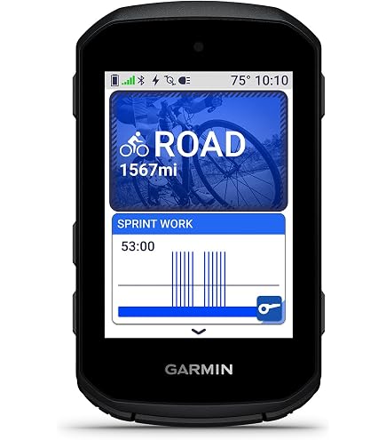 Garmin Edge 1040 GPS Vélo, Ordinateur Cyclisme Avec Navigation Et Cartes, écran Tactile, 2 Ans Garantie