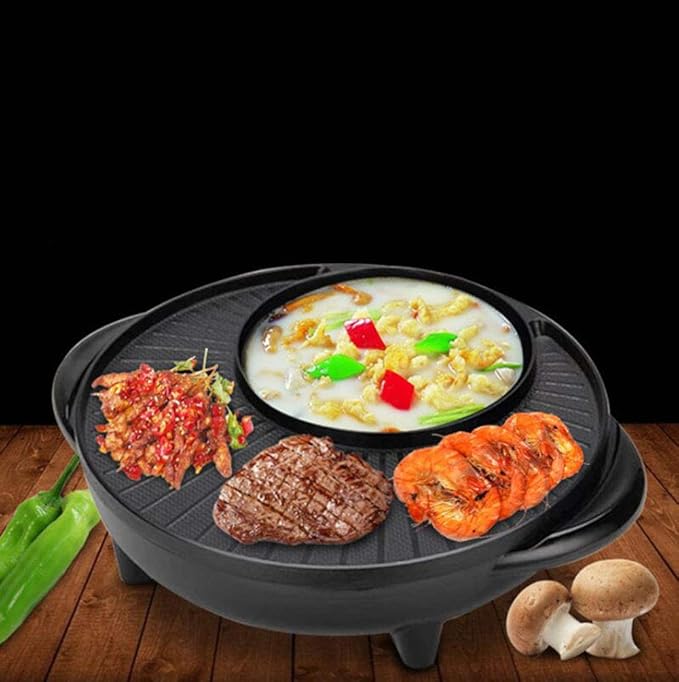 XRPXRP Plancha de Asar Eléctrica, Antiadherente,Fácil ...