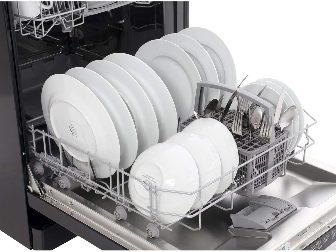 bosch sms25ab00g freestanding dishwasher black