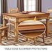BABY MATE New Generation Baby Proofing Edge Guards & Corner Guards Set(20' Feet/6M Edges & Tapes + 4 Corners, Light Oak) - Child Proof Corner Guard Foam Bumper Kit Roving Bumpers for Coffee Table NGT