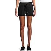 Time and Tru Women's Knit Shorts (Black, 2XL 20)
