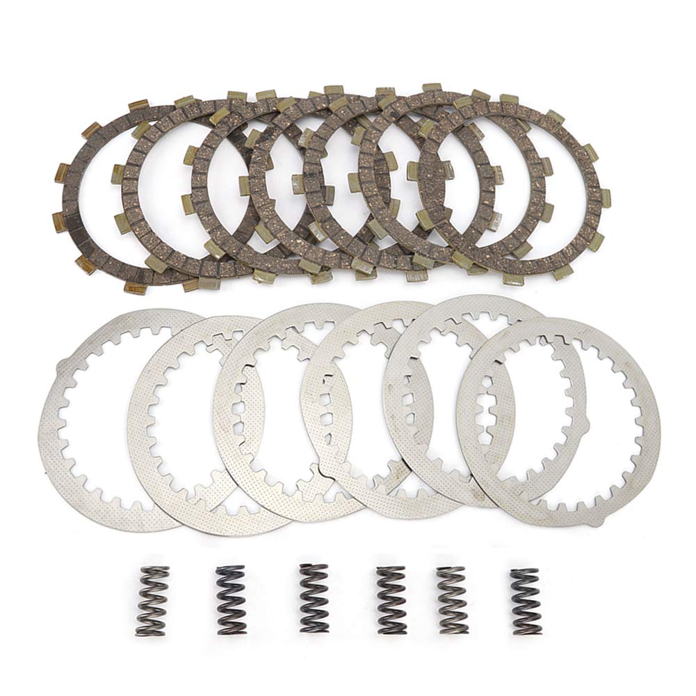 Replacement for Clutch Springs-Clutch Kit,Iron Clutch Kit Heavy Duty Springs Gear Piece Clutch Plate Kit Replacement for Banshee 350 1987-2006