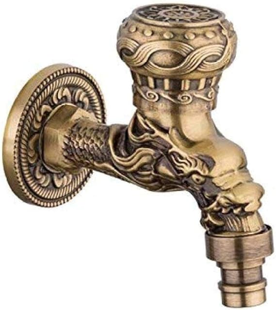 Grifo de jardín Bibcocks Montado en la pared Baño Lavadora Grifo