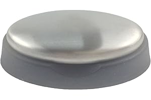 Stainless Steel Magic Odor Remover with Base Tray for Home Kitchen - Eliminating Smells Like Onion, Garlic, Fish from Hands a