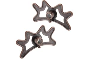 Keproving 2pcs Billiards Bridge Heads Billiard Equipment Accessories Heads Pool Cue Stick Bridge Heads