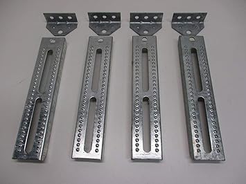 Ctw 4 Boat Pontoon Trailer 12 Bolster Bunk Board Adjustable Swivel Bracket Kits Amazon Co Uk Car Motorbike