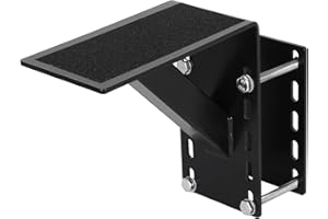 MECTL Frame Mounted Trailer Step,Boat Trailer Step,Supports up to 300 lbs,Non-Slip Surface (1 Pack,Black)