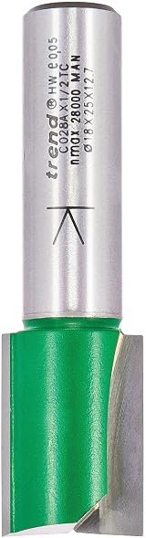 Trend Trend CraftPro Straight Router Cutter Bit 1/2 Inch Shank 18mm Ø view 2