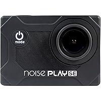Noise Play SE 4K Sports and Action Camera | 16MP and 170° Wide Angle Lens | 30m Waterproof Underwater housing with WiFi, Remote Control and Accessories kit (Black)