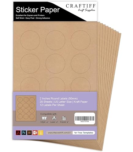 Avery® Kraft Brown Round Tags With Sure Feed® Technology, 2 ... - Library