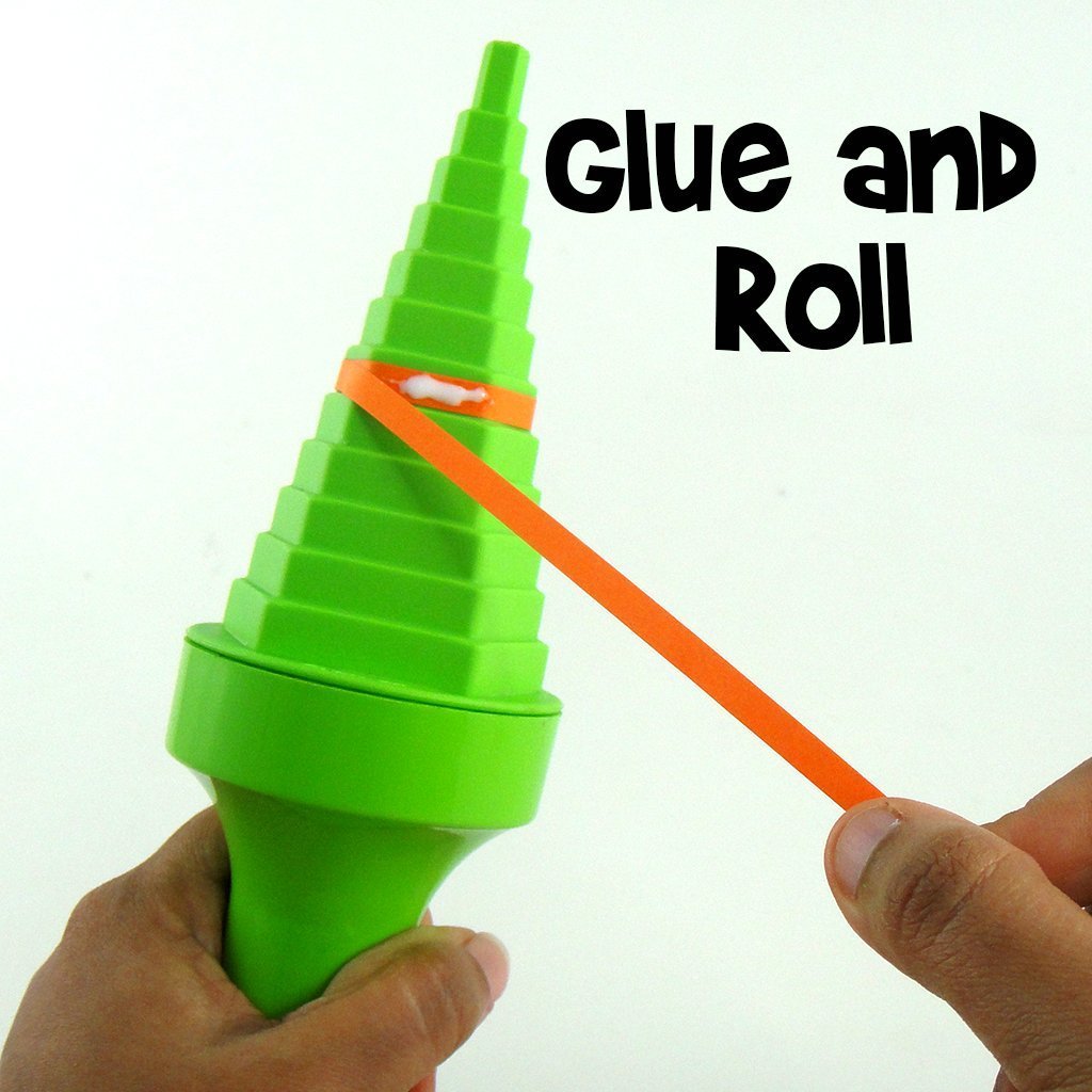 Quill On - Ultimate Border Buddy - Green- Quilling Borders Made Easy (Ultimate Border Buddy) (Border Buddy - Green) - Christmas Gifts for Kids