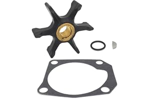 QUICKMARINER QuickMarine 0382547 Boat Water Pump Impeller Service Kit for Johnson Evinrude 70 75 HP Outboard Motors replaces 382547 Sierra 18-3082 Marine Engine