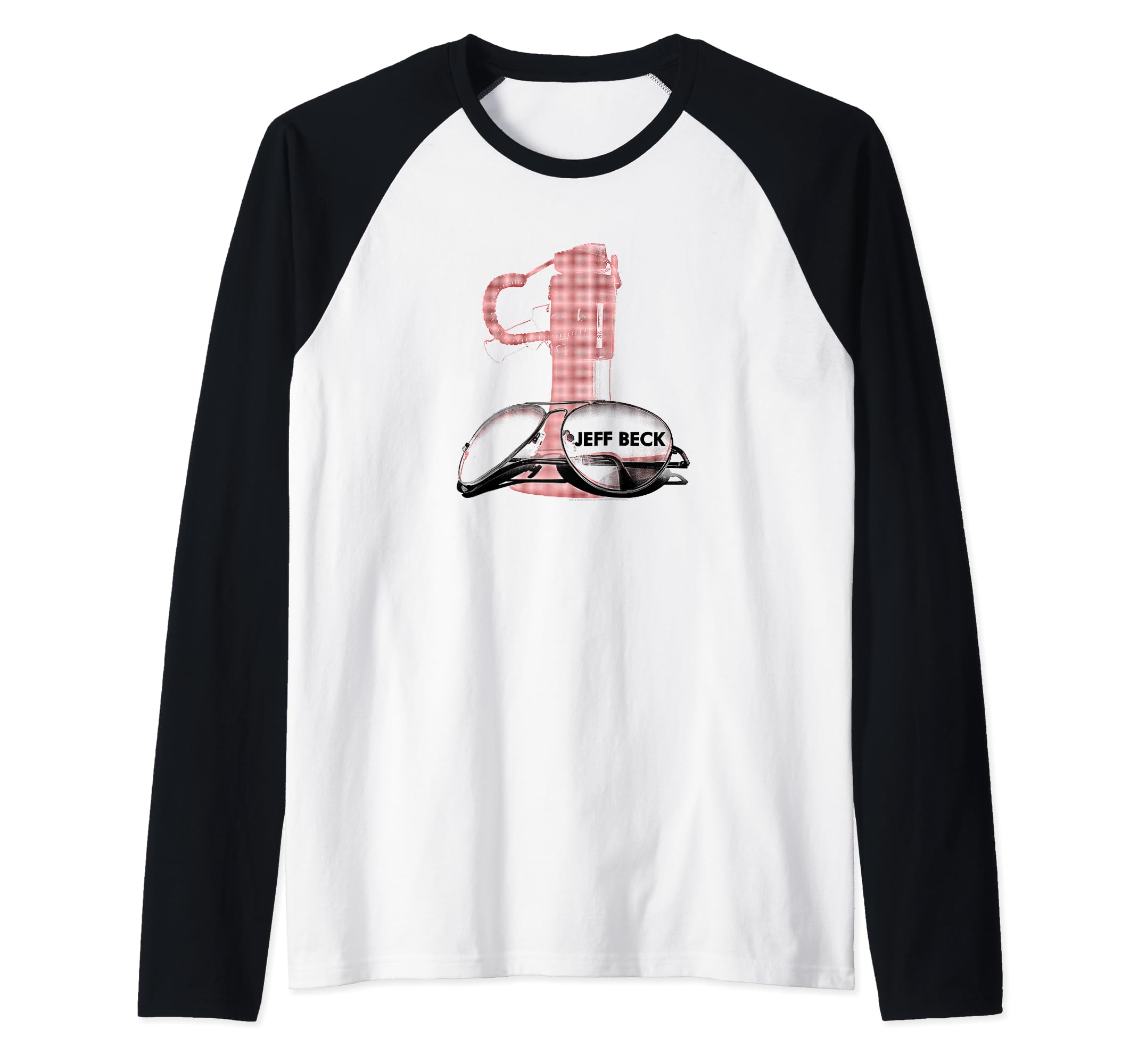 Jeff Beck - Pull It Raglan Baseball Tee