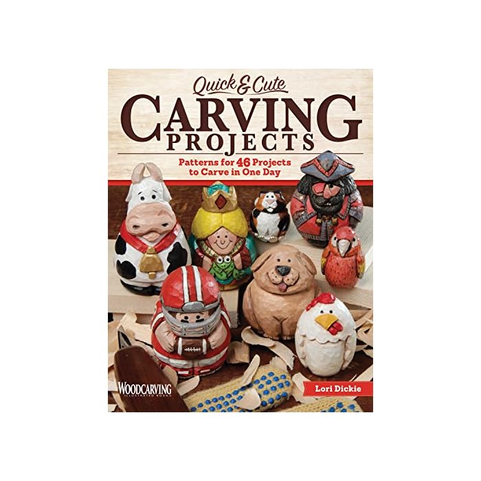 Buy Quick & Cute Carving Projects Patterns for 46 Projects to Carve in