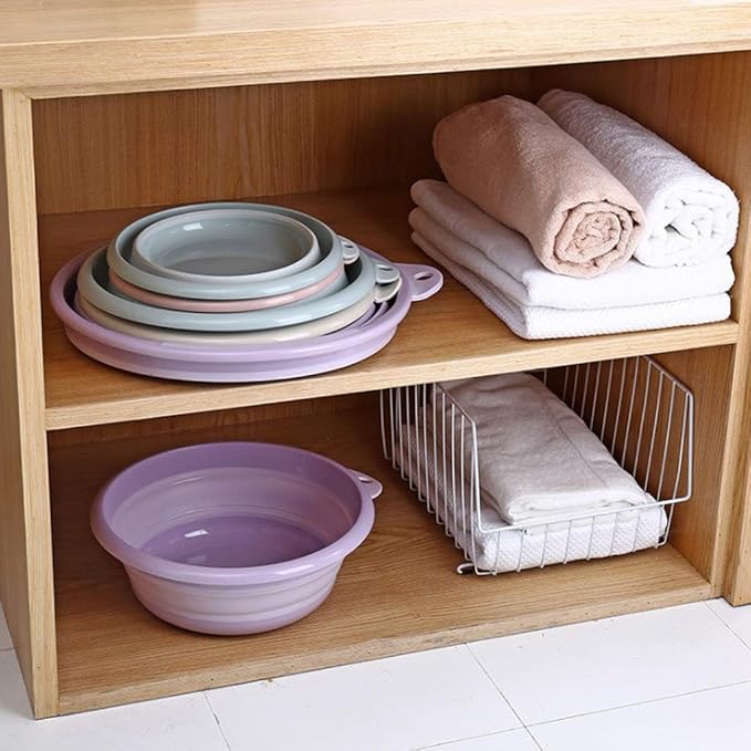 Zusammenklappbare Küche Korb für Gemüse Frucht IPOTCH Faltbar Schüssel