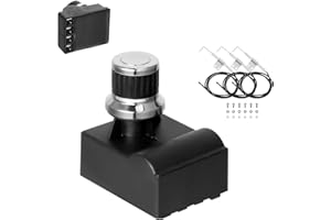 BQMAX Grill Igniter Kit for Oklahoma Joe's Longhorn Combo 3 Burner Charcoal/Gas Smoker Grill 15202029 18202083 16202046 14201767, 4 Outlet Tact Push Button Grill Igniter for Oklahoma Joes Longhorn