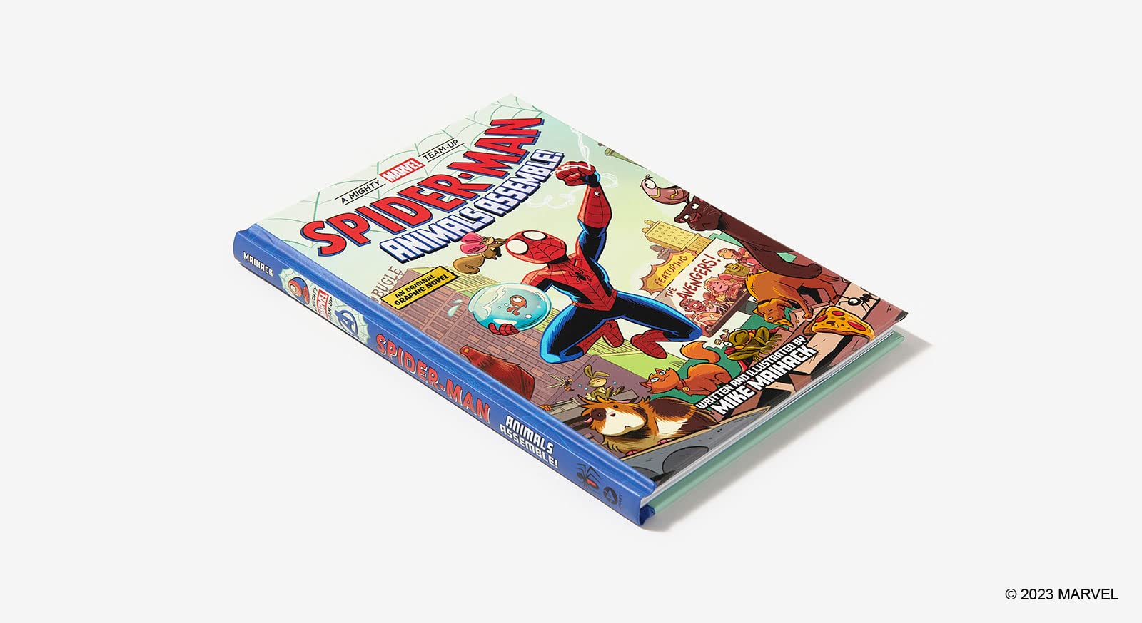 Spider-Man: Animals Assemble! (A Mighty Marvel Team-Up): An Original Graphic Novel (A Mighty Marvel Team-Up, 1) (Volume 1) Spider-Man: Animals Assemble! (A Mighty Marvel Team-Up): An Original Graphic Novel (A Mighty Marvel Team-Up, 1) (Volume 1) Hardcover Kindle Paperback