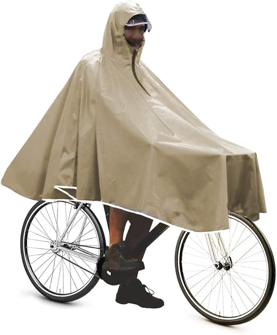 Veste Reflechissante Kway Pour Velo Cape De Pluie Vélo Poncho Vélo