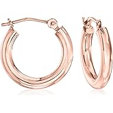 Ross-Simons 2.5mm 14kt Rose Gold Hoop Earrings