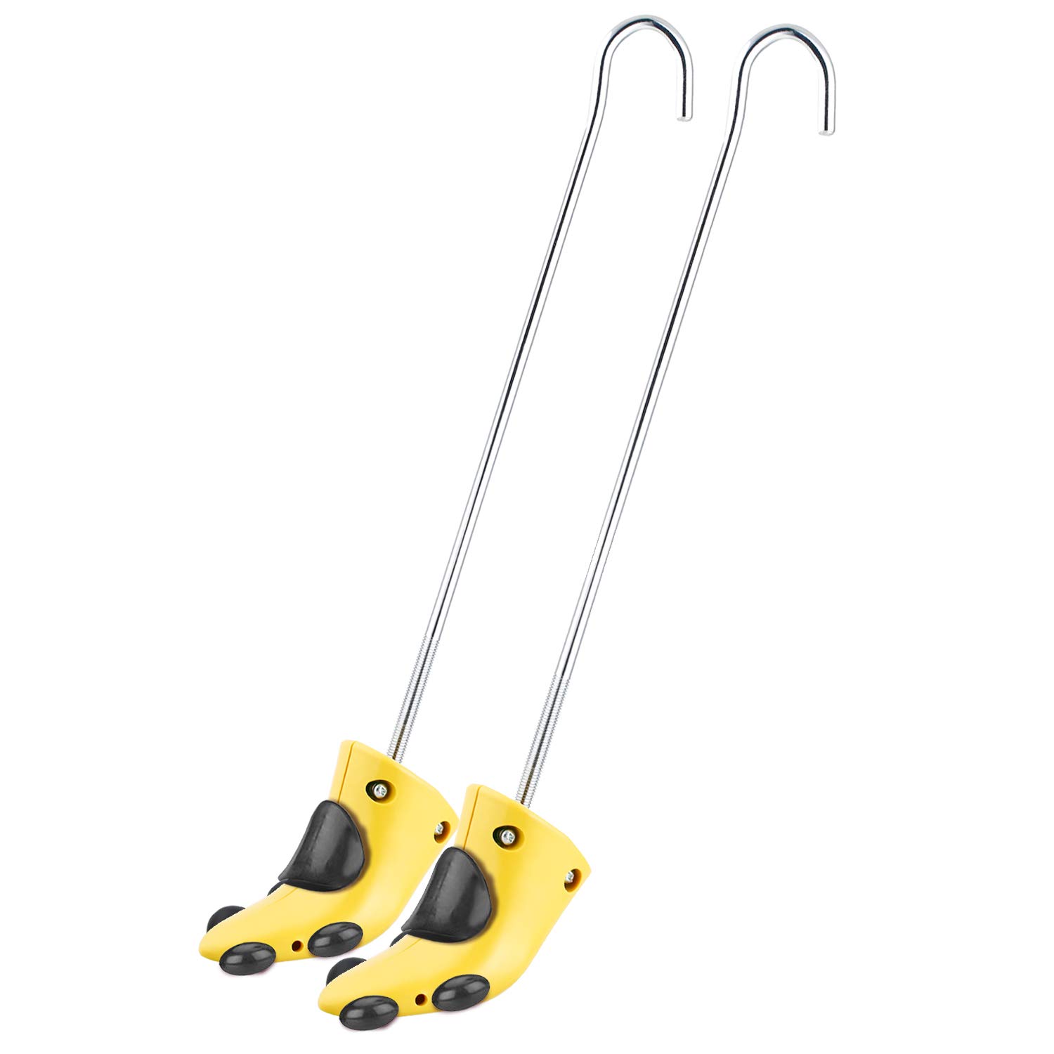 CuteHome Ladies Boot Stretchers Boot Shapers(1 Pair)- Forefront, Yellow, M