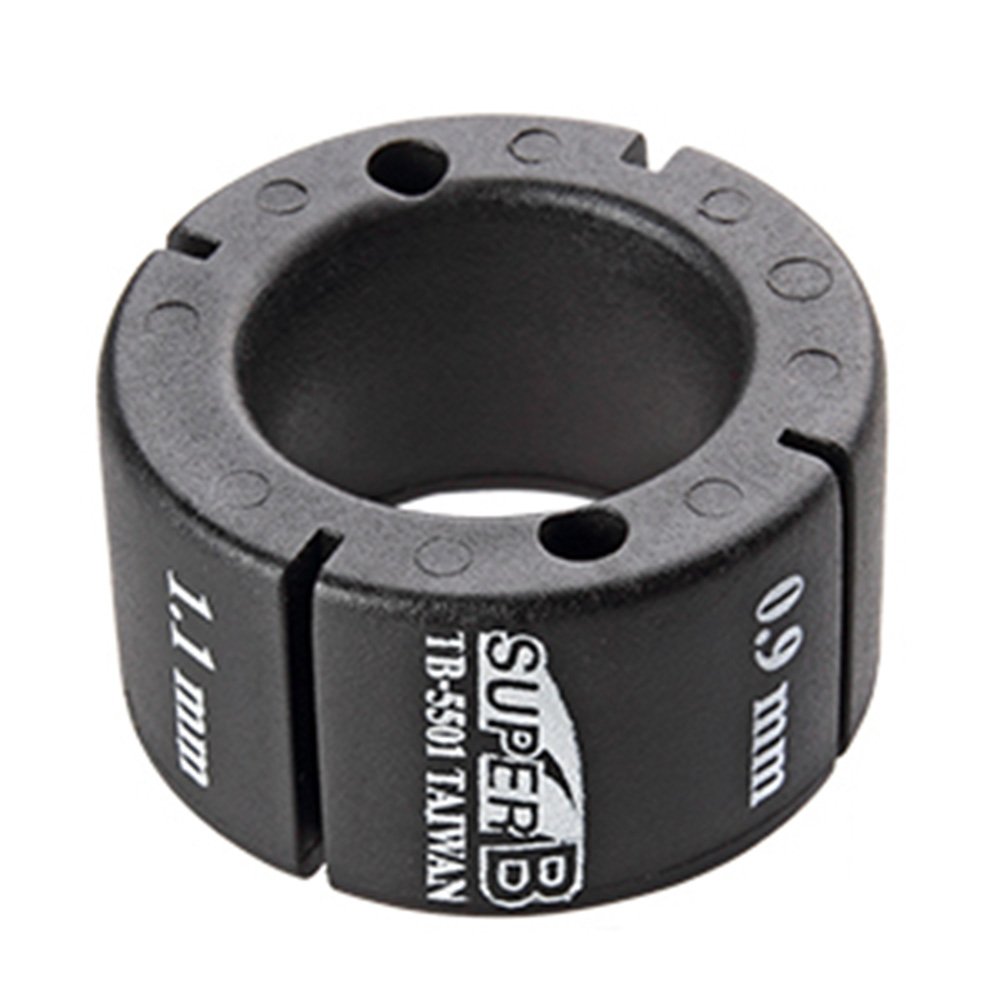 SUPER-B Flat 4 Sections Spokes Stop Black