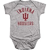 Indiana University Official Hoosiers Logo Unisex Infant Snap Suit for Baby
