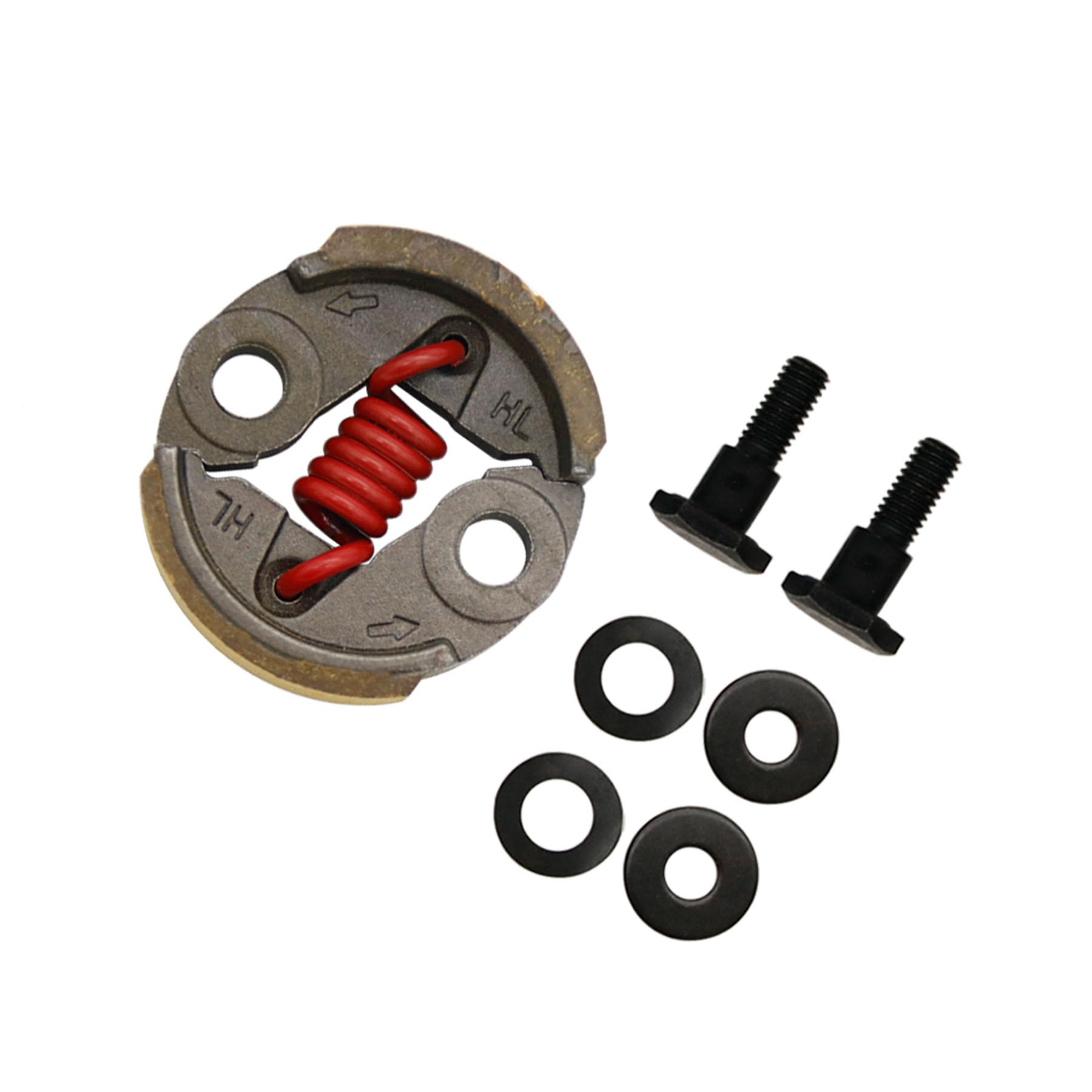 smTSRC 6000RPM Clutch Kit Fit 23cc-30.5cc Zenoah CY Engine for 1/5 HPI Baja LOSI FG RC Car Parts (1Pc Spring)