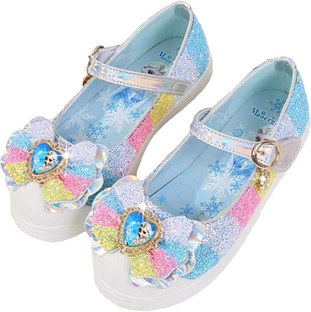 chaussure reine des neiges lumineuse