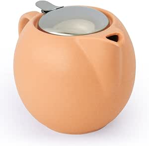 Amazon Com Zerojapan 23 Oz Round Teapot With Sls Lid And Infuser Gelato Mango Teapots