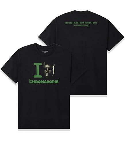 Amazon.com: CHROMAKOPIA TEE, Black, Large : Clothing, Shoes & Jewelry