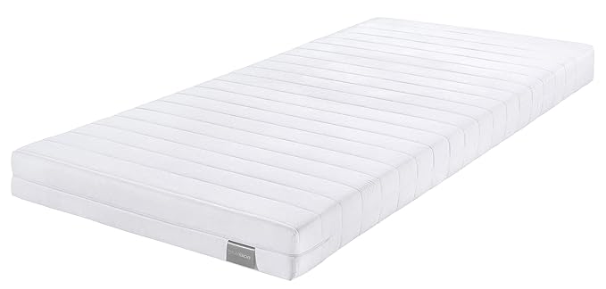 Traumnacht Easy Comfort 7-Zonen 2 in 1 Duo Komfortschaummatratze, Härtegrad 2 und 3, 90 x 200 cm