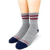 Warrior Alpaca Socks - Comfort Cushioned Retro Athletic Quarter Crew for Adults - Unisex