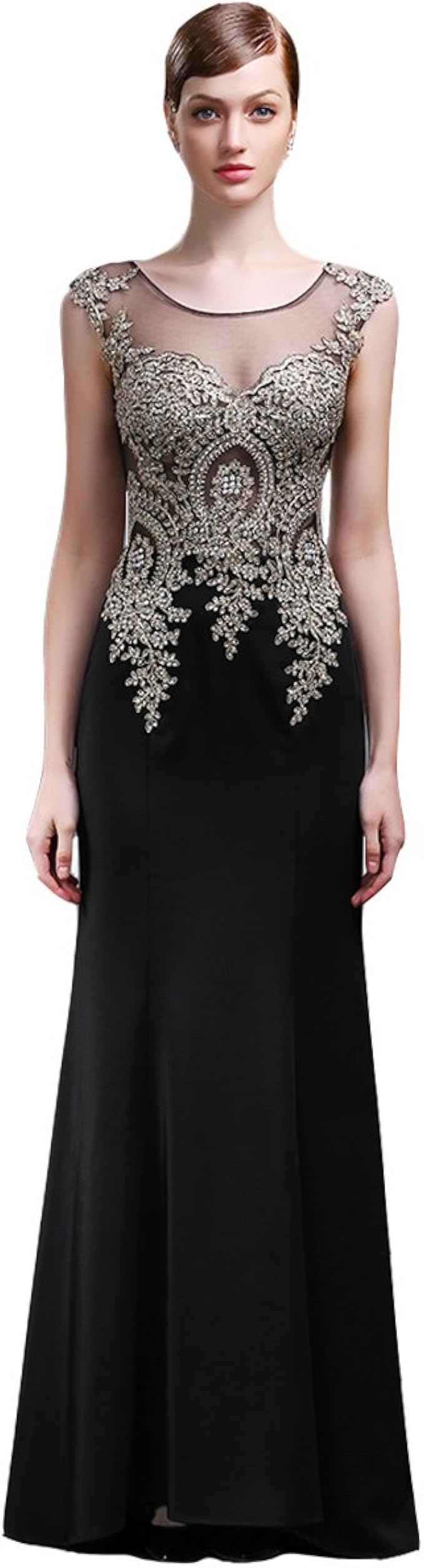 black and gold party dress amazon