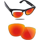 Fiskr Polarized Lenses Replacement Compatible with Ray-Ban Meta Skyler RW4010 52mm Smart Glasses, Impact Resistant & Perfect Fit - Fire Red