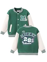 Disney Mickey Mouse Boys Fleece Varsity Bomber