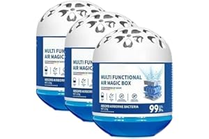 Indoor Air Purification Dust Removal Box, 3 PCS Multi Functional Box Dust Cleaner, Plant Extract For Effortlessdust Removal &