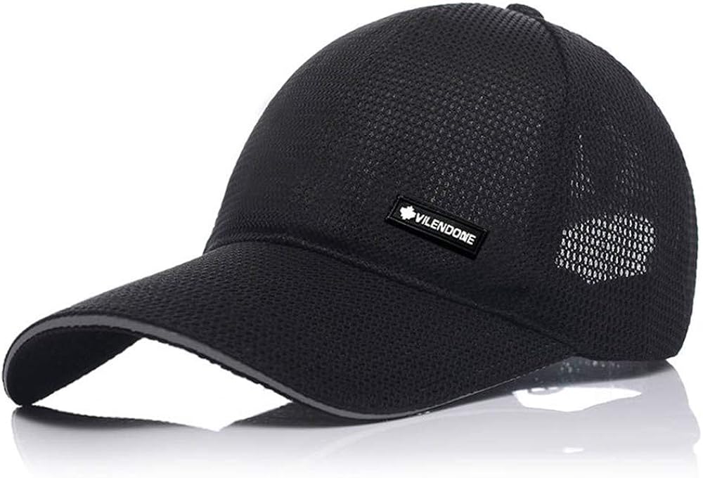 Soft Brim Lightweight Waterproof Breathable Sport Running Baseball Cap Men and Woman QuickDry