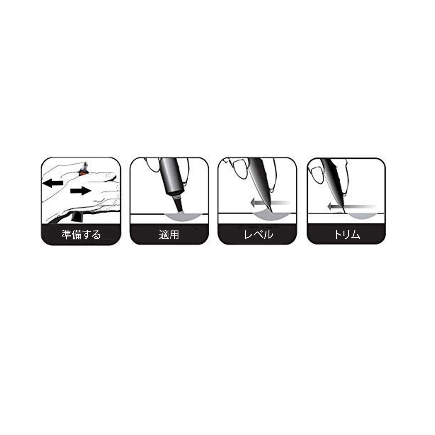 MagicEzy Tile RepairEzy (Black) Porcelain Glaze Repair Filler Fix