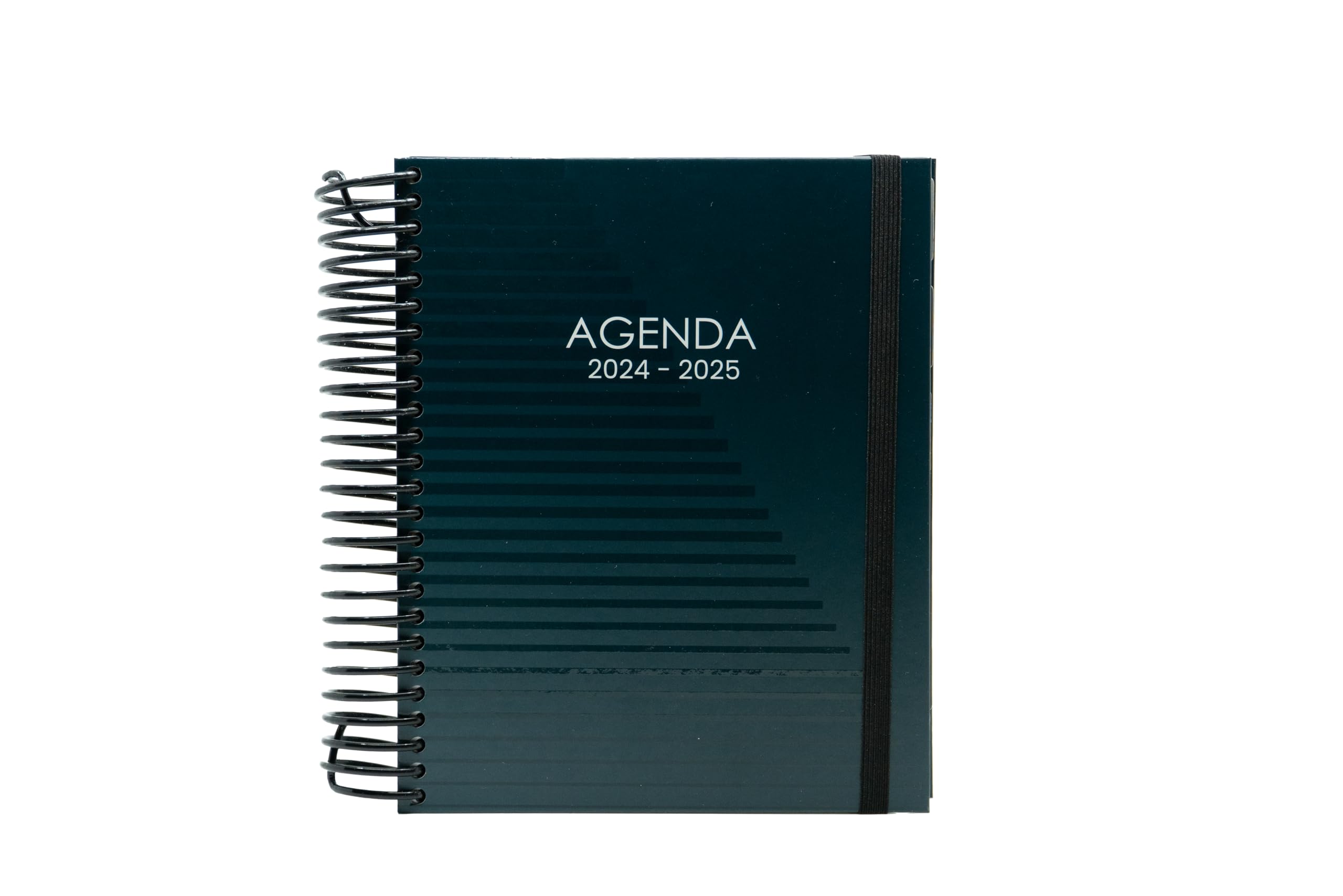 School Diary 2024-2025 Lines – Daily and Yearly Planning, Premium Binding – Yearly Planner with 1 Day Per Page and Monthly Dividers – Size 2.5 x 17.5 x 21.5 cm – Sweetcolor