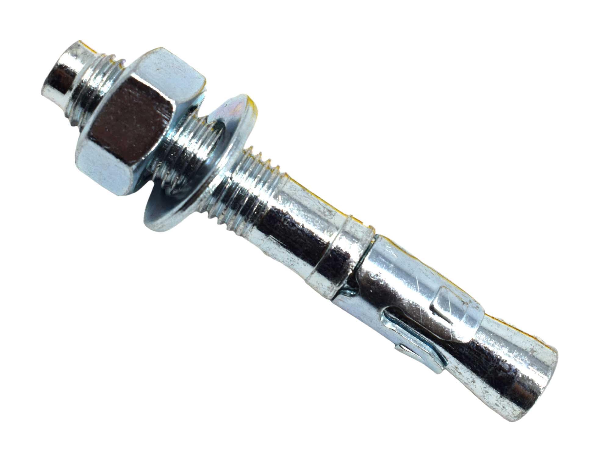 MASONMATE Zinc Plated Through Bolt M16 x 105mm Pack of 25