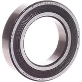 SKF 6008-2RS1/C3 Deep Groove Ball Bearing, Double Sealed, Standard Cage, C3 Clearance, 40mm Bore , 68mm OD, 15mm Width